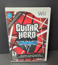 Guitar Hero Van Halen Nintendo Wii 2009 jogo completo com manual disco perfeito na caixa comprar usado  Enviando para Brazil