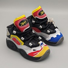 Usado, Tênis Reebok GY0587 Question Mid basquete Iverson Power Ranger GS tamanho 5 comprar usado  Enviando para Brazil