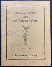 Sturtevant grain drying for sale  LEICESTER
