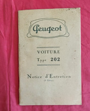 Peugeot 202 entretien d'occasion  Caderousse