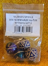 Schwarze katze würfelset gebraucht kaufen  Deutschland