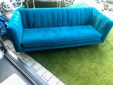Made.com blue navy for sale  DARTFORD