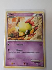Pokémon karte natu gebraucht kaufen  Braunschweig