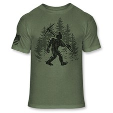Camiseta Bigfoot Miner - Camiseta engraçada Sasquatch mineração de carvão - Camiseta atlética - A172, usado comprar usado  Enviando para Brazil