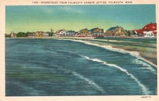 Postcard falmouth shorefront for sale  Midlothian