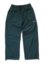 Calça de atletismo Andrew Downtown masculina verde folgada logotipo reflexivo forrado skate Miami comprar usado  Enviando para Brazil