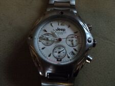 Usado, Relógio de quartzo cronógrafo original 2004 masculino Jeep (sob licença Chrysler) funciona comprar usado  Enviando para Brazil