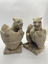 Pair gargoyle demon for sale  CHELTENHAM