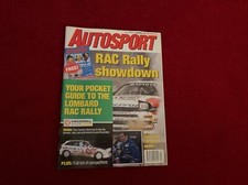 Autosport magazine november for sale  BLACKBURN
