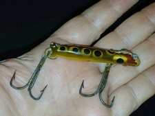 Usado, Isca de pesca vintage Porter Rackatier Pier Sap Spot Florida Crankbait comprar usado  Enviando para Brazil