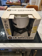 Creuset fondue set for sale  MARCH