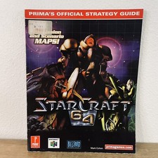 StarCraft 64 Prima Official Strategy Guide Nintendo 64 Blizzard entertainment comprar usado  Enviando para Brazil