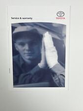 Toyota service history for sale  OLDHAM