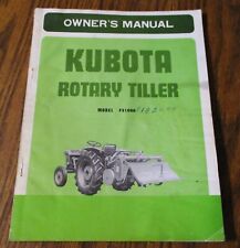 Kubota fs1000 rotary for sale  Elizabeth