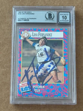 LISA FERNANDEZ ASSINADO 1993 ESPORTES ILUSTRADOS PARA CRIANÇAS RC AUTO GRAU 10 BECKETT comprar usado  Enviando para Brazil