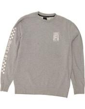 Moletom gráfico masculino VANS grande cinza algodão DP02 comprar usado Moletom gráfico masculino VANS grande cinza algodão DP02 comprar usado  Enviando para Brazil