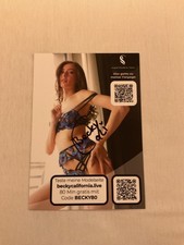 Beckycalifornia autogrammkarte gebraucht kaufen  Auerbach/Vogtl.