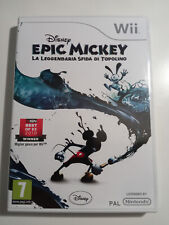 Epic mickey nintendo usato  Mantova