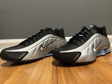 Tamanho 11.5 - Nike Shox R4 prata metálica/azul psíquico/preto HQ1988 004, usado comprar usado  Enviando para Brazil