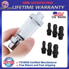 Filtro de combustível gás universal 3/8" 1/4" 5/16" encaixe reutilizável conjunto em linha lavável comprar usado  Enviando para Brazil