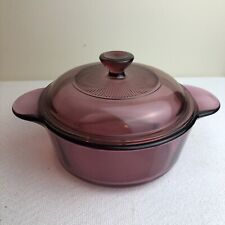 Caçarola de cranberry vintage Corning Ware 1 Qt - #1174 comprar usado  Enviando para Brazil