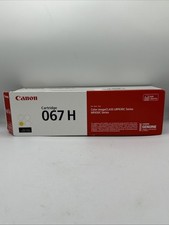 Cartucho de Toner de Tinta Amarela Canon 067 H, Genuíno, Alta Capacidade, NOVO comprar usado Cartucho de Toner de Tinta Amarela Canon 067 H, Genuíno, Alta Capacidade, NOVO comprar usado  Enviando para Brazil