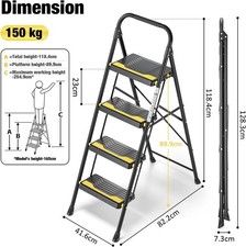 Step ladder folding for sale  NEWPORT