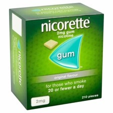 Nicorette gum original for sale  BOLTON
