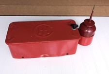 Antiga caixa de ferramentas para trator IH International Harvester com suporte para lata e lata de óleo IH comprar usado  Enviando para Brazil