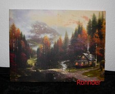 Leinwandbild kunstdruck hütte gebraucht kaufen  Leverkusen