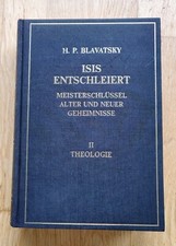 Blavatsky isis entschleiert gebraucht kaufen  Aachen