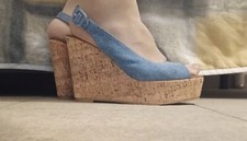 Sandali donna zeppa usato  Rimini