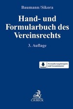 Hand formularbuch vereinsrecht gebraucht kaufen  Stuttgart