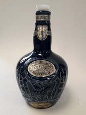 Garrafa de uísque CHIVAS Royal Salute azul 21 anos garrafa vazia - Usado comprar usado  Enviando para Brazil
