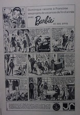 Publicité poupee barbie d'occasion  Montluçon