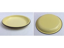 Plat email assiette d'occasion  Bischwiller