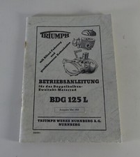 Betriebsanleitung triumph dopp gebraucht kaufen  Jever