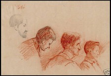 Disegno originale matita usato  Lucca