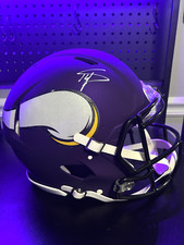 Usado, Capacete Vikings Speed Pro assinado por Stefon Diggs com certificado de autenticidade limpo comprar usado  Enviando para Brazil