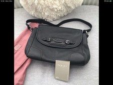 Radley black leather for sale  LEEDS