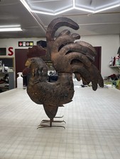 Metal rooster statue for sale  Centerville
