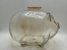 Vtg glass piggy for sale  Scottsville
