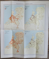 Personenvervoer. Atlas van Nederland, Blad XVI-4 / Passenger Traffic. Atlas of t comprar usado  Enviando para Brazil