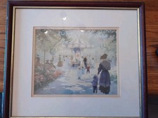 Framed inpressionist print for sale  SWADLINCOTE
