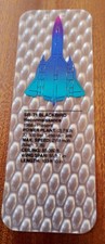Blackbird hologram plastic for sale  HAVERHILL