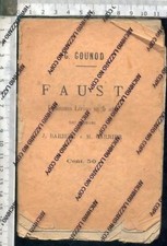 Libretto opera faust usato  Napoli