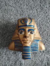 Tutankhamun bust painted for sale  SWINDON