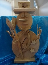 Schneemann dickem holz gebraucht kaufen Schneemann dickem holz gebraucht kaufen  Aldersbach