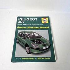 PEUGEOT 307 2001-2008 GASOLINA DIESEL HAYNES MANUAL DE OFICINA 4147 MUITO BOM ESTADO LIVRE P&P comprar usado  Enviando para Brazil