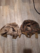 Capa de capacete USMC MARPAT ECH com recorte NVG: Grande comprar usado  Enviando para Brazil